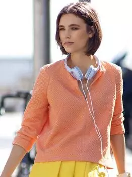 Выкройка: Пуловер прямого кроя