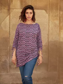 Выкройка: Пуловер прямого кроя