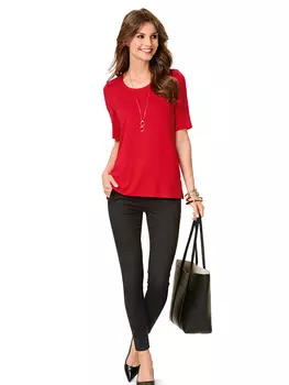 Выкройка: Пуловер прямого кроя