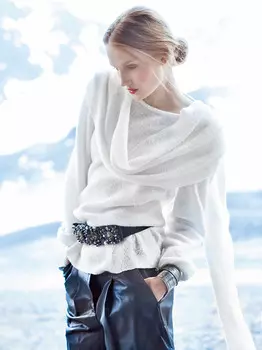 Выкройка: Пуловер прямого кроя