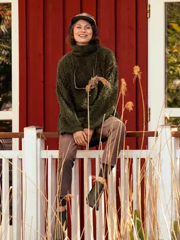 Выкройка: Пуловер прямого кроя