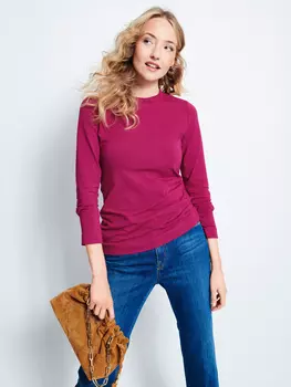 Выкройка: Пуловер с длинными рукавами