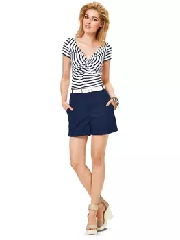 Выкройка: Пуловер с драпировкой