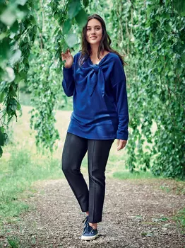 Выкройка: Пуловер с драпировкой