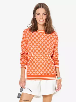 Выкройка: Пуловер с карманом-кенгуру