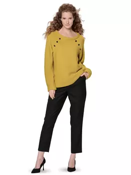 Выкройка: Пуловер с круглым вырезом