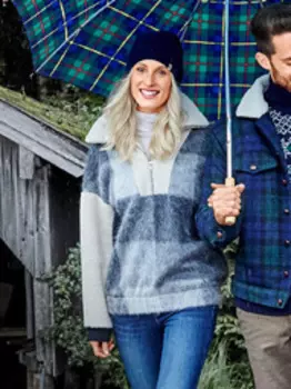 Выкройка: Тройер с плюшевым воротником