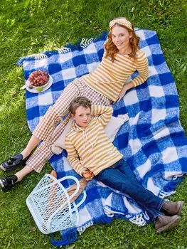 Выкройка: Пуловер с присборенными по окату рукавами