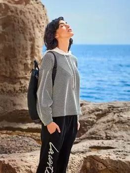 Выкройка: Пуловер с приспущенными проймами