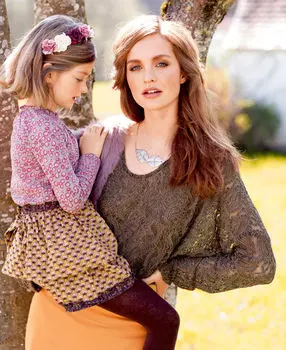 Выкройка: Пуловер с рукавами «летучая мышь»