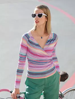 Выкройка: Пуловер с рукавами реглан