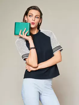 Выкройка: Пуловер с рукавами реглан