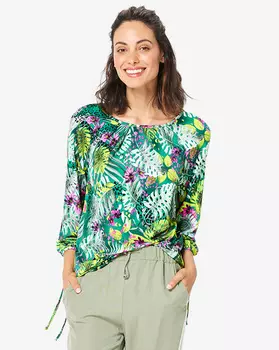 Выкройка: Пуловер со складками у горловины