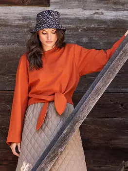 Выкройка: Пуловер свободного кроя