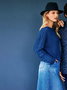 Выкройка: Пуловер в стиле 80-х