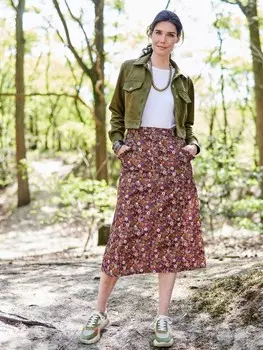 Выкройка: Расклешенная юбка