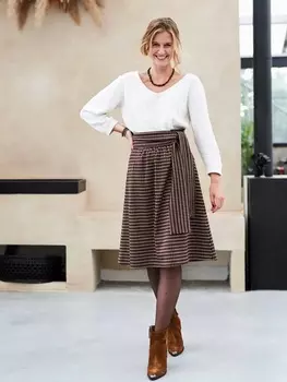 Выкройка: Расклешенная юбка