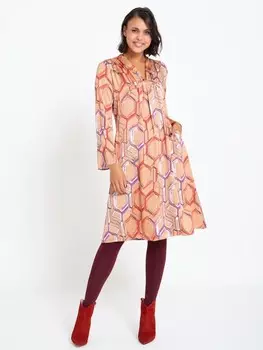 Выкройка: Расклешенное платье