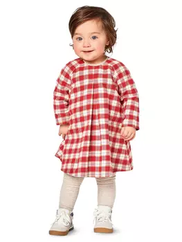 Выкройка: Расклешенное платье для девочки