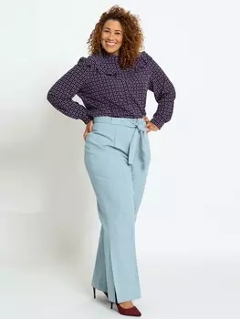 Выкройка: Расклешенные брюки