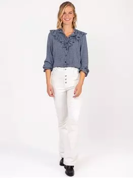 Выкройка: Расклешенные брюки