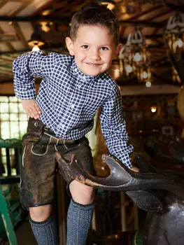 Выкройка: Рубашка для мальчика