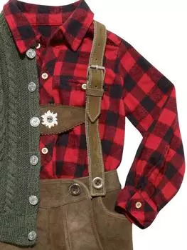 Выкройка: Рубашка для мальчика