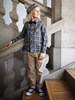 Выкройка: Рубашка и бабочка