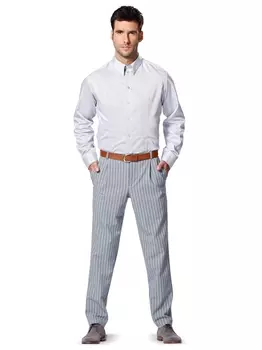 Выкройка: Рубашка приталенного силуэта