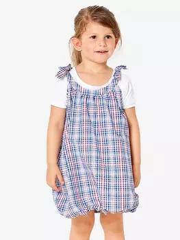 Выкройка: Сарафан-баллон