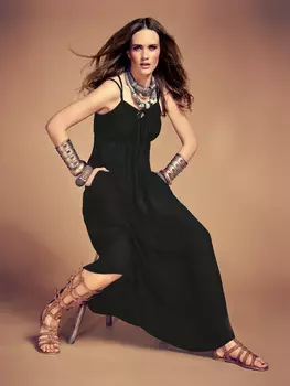 Выкройка: Сарафан на двойных бретелях-спагетти