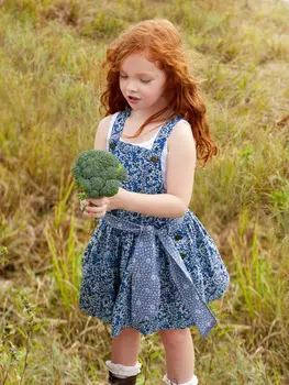 Выкройка: Сарафан с пышной юбкой