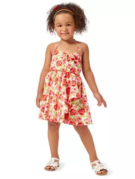 Выкройка: Сарафан с пышной юбкой