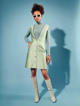 Выкройка: Сарафан со сквозной застёжкой