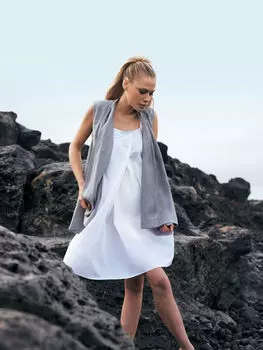 Выкройка: Сарафан свободного силуэта