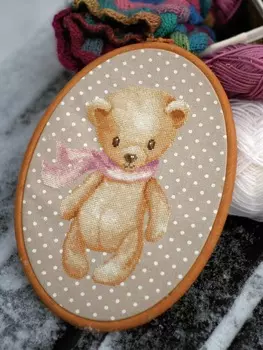 Выкройка: Схема вышивки «Мишка косолапый»