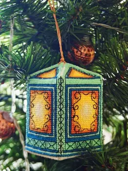 Выкройка: Схема вышивки «Огонёк в ночи»