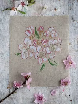 Выкройка: Схема вышивки «Сады цветут»