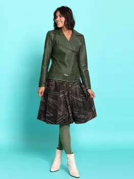 Выкройка: Широкая юбка с застежкой на кнопки