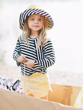 Выкройка: Шляпа широкополая