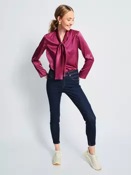 Выкройка: Шёлковая блузка