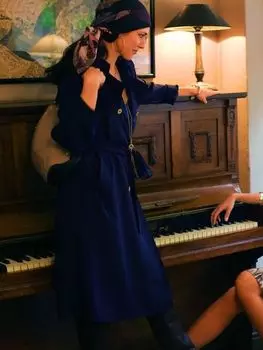 Выкройка: Шёлковый тренчкот