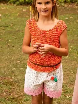 Выкройка: Шорты для девочки