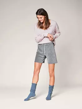 Выкройка: Шорты из бархата никки