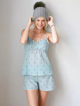 Выкройка: Шорты на кокетке