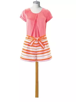 Выкройка: Шорты расклешенного силуэта