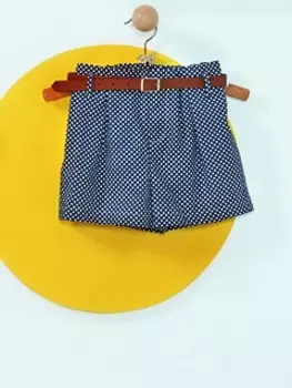 Выкройка: Шорты с цельнокроеным поясом