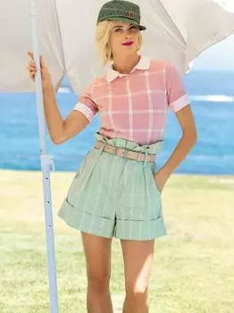 Выкройка: Шорты с высокой талией