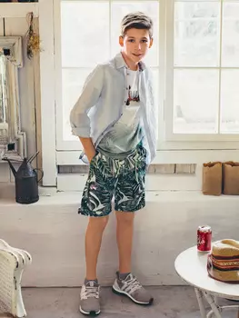 Выкройка: Шорты в гавайском стиле