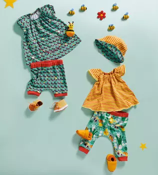 Выкройка: Штанишки для детей до года